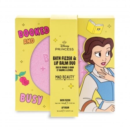 Набір бомбочка для ванни та бальзам для губ Disney Princess Express Yourself -Bath Fizzer & Lip Balm Set-Belle