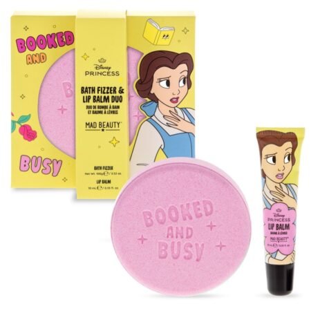 Набір бомбочка для ванни та бальзам для губ Disney Princess Express Yourself -Bath Fizzer & Lip Balm Set-Belle - Зображення 2