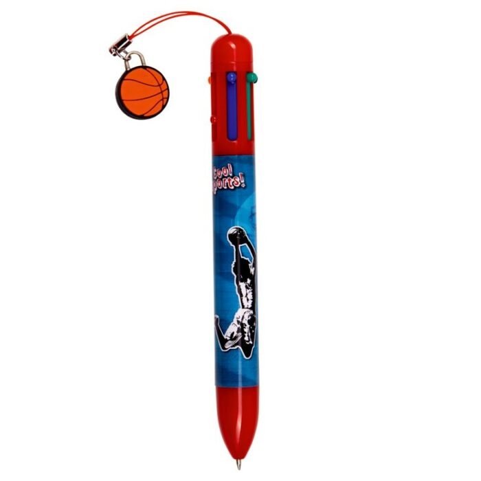 18438 6-кольорова ручка “Люблю спорт” - Зображення 1