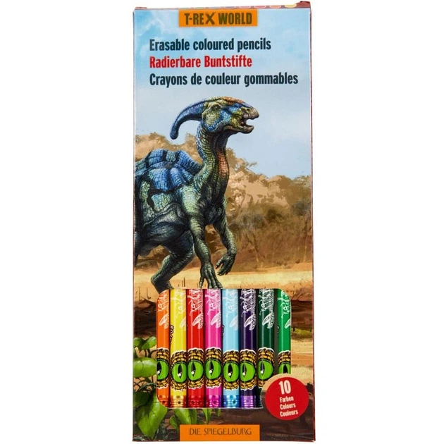 10 18784 Набір олівців, що стираються 'Світ Динозаврів' - Зображення 1