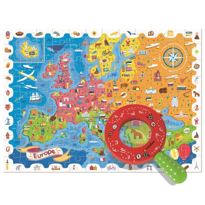 Детективний пазл “Карта Європи” - Зображення 2