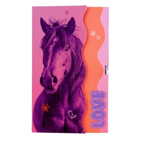 21959 Набір клейких листочок з ручкою 'Друзі Коней'