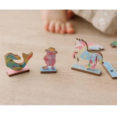 Дерев’яний пазл “Єдинороги” - Зображення 3