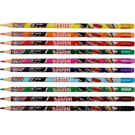 18440 Кольорові олівці зі стирачками “Люблю спорт” - Зображення 2