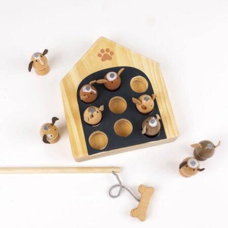 Іграшка рибалка з песиками