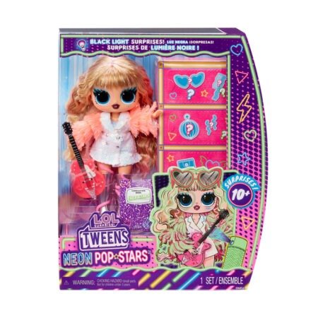 Ігровий набір з лялькою L.O.L. SURPRISE! серії  Tweens Neon Pop  - ТЕЯ СТАРС (з аксесуарами)