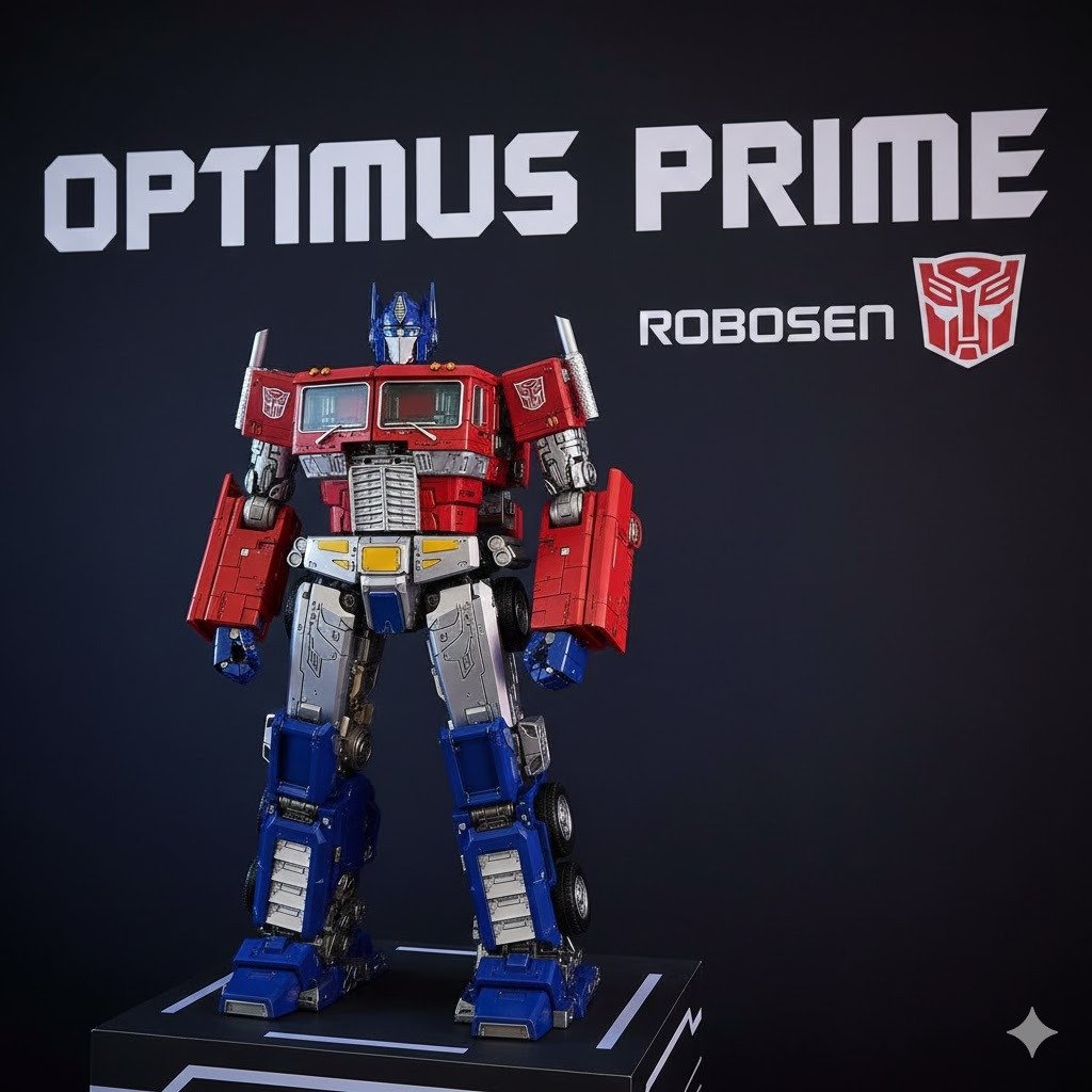 Optimus Prime Robosen — Майбутнє вже тут!  Це не просто модель, це перший у світі робот, який реально оживає!