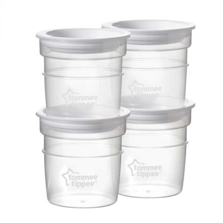 Контейнери Tommee Tippee для зберігання грудного молока 4 шт х 60 мл  (TT0120)