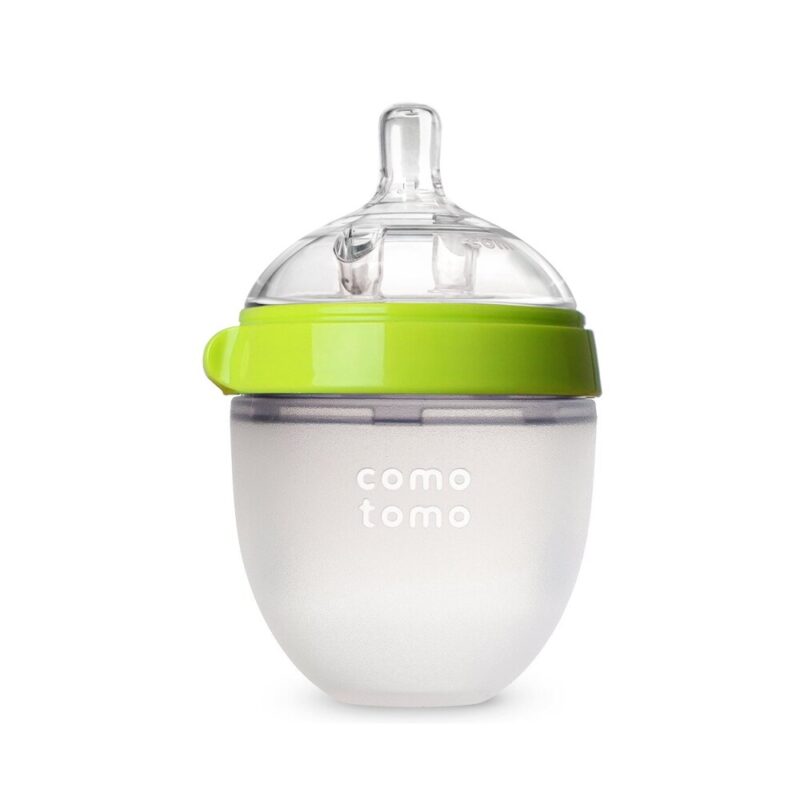 Пляшечка Comotomo антіколікова 150 мл, Зелена (150G-EN)