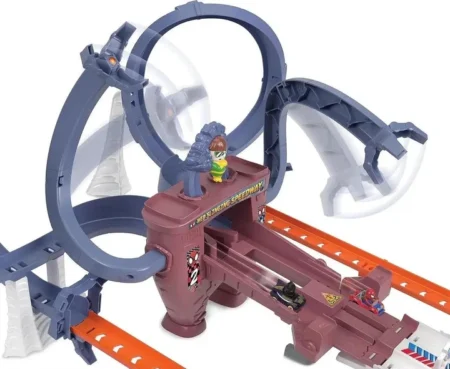 Трек  Людина-Павук проти Чорної Пантери  Hot Wheels Marvel Spider-Man Mattel HTM08 - Зображення 4