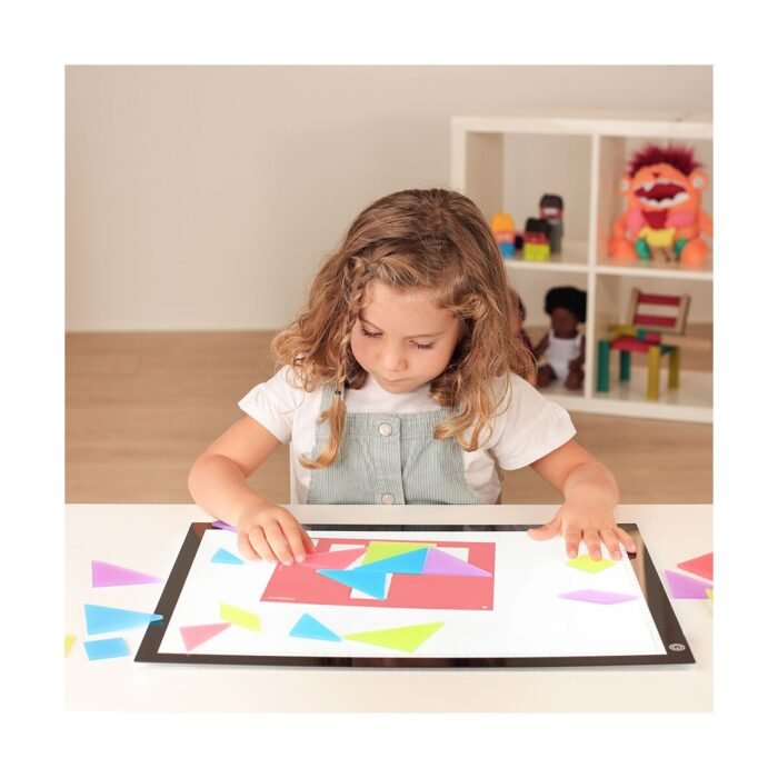 Набір Танграм Miniland для світлових поверхонь - Зображення 3