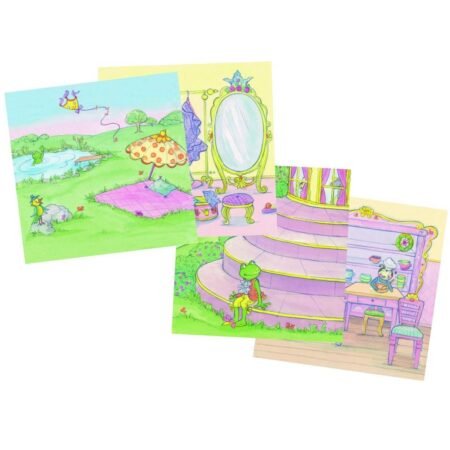 Магнітна гра  Принцеса Лілліфея  одягни ляльку - Зображення 2