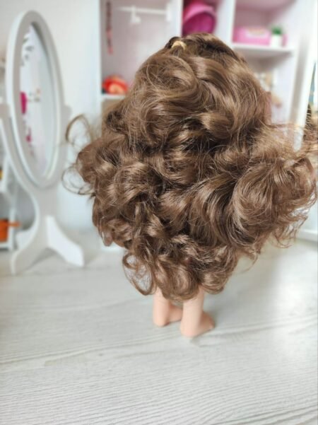 Лялька Мія з кучерявим кораловим волоссям 30 см Nines d`Onil (3433) - Зображення 2