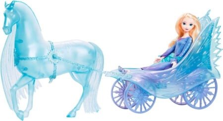 Ігровий набір Лялька Ельза з каретою Disney Frozen Elsa Fashion Doll with Nokk Adventure Carriage - Зображення 2