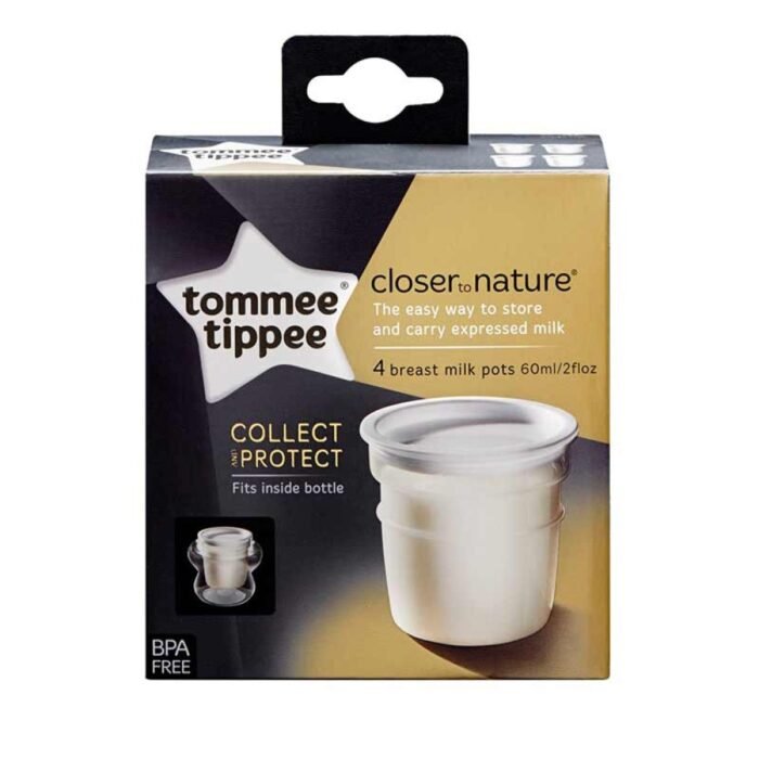 Контейнери Tommee Tippee для зберігання грудного молока 4 шт х 60 мл  (TT0120) - Зображення 2