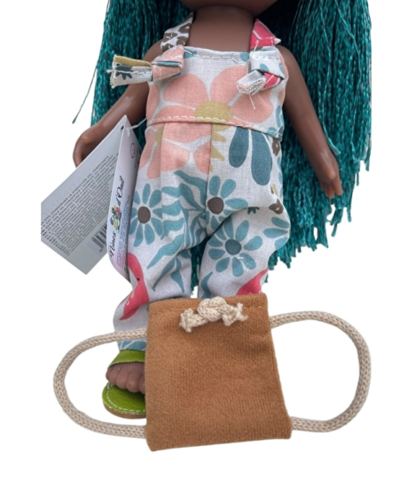 Лялька Мія з блакитним волоссям та дредами 23 см Nines d`Onil (3157) - Зображення 3