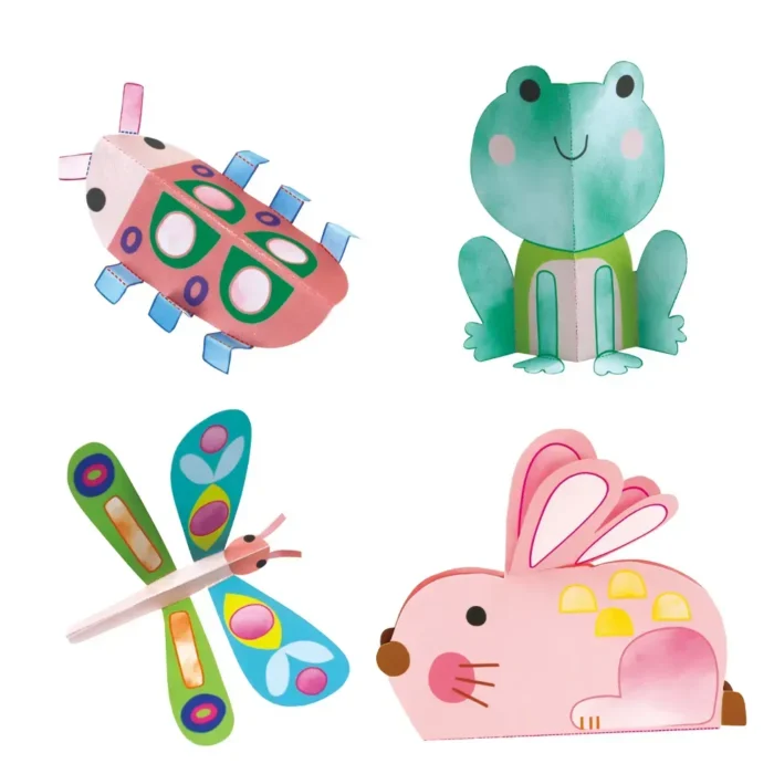 6004225 Набір для творчості, акварельний живопис  Сад , 14 аркушів, 48 палітр - Зображення 3