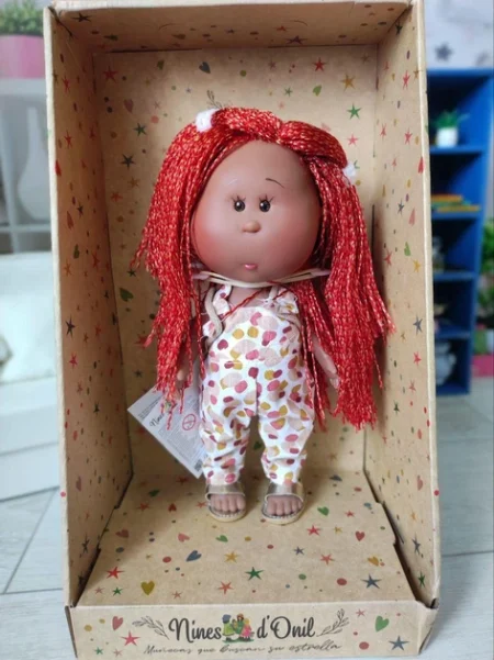 Лялька Мія з червоним волоссям з дредами Nines d'Onil, 23 см 3158 - Зображення 2