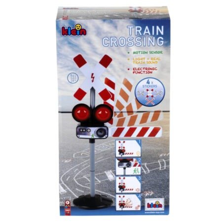 Залізничний шлагбаум зі світло-звуковими ефектами