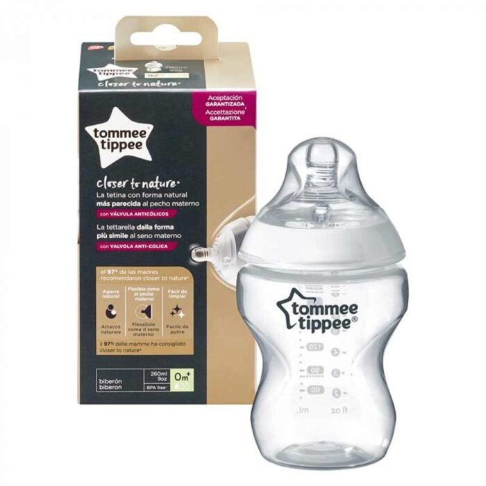 Пляшечка для годування Tommee Tippee Closer to Nature 260 мл (TT0015) - Зображення 2