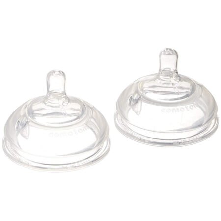 Сменные соски для бутылочки (2 шт.) Comotomo Скорость потока: -