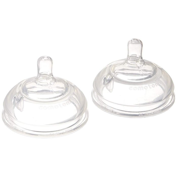 Сменные соски для бутылочки (2 шт.) Comotomo Скорость потока: - - Зображення 1