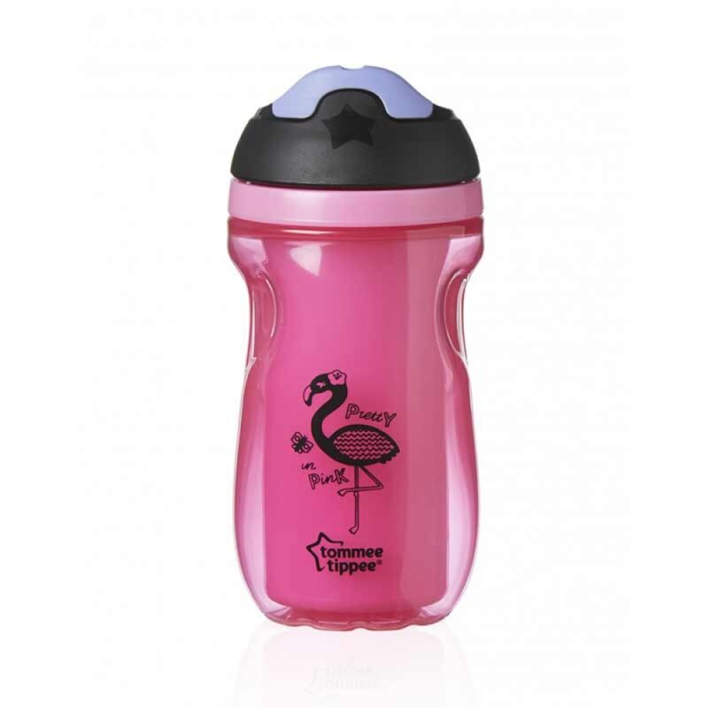 Термочашка Tommee Tippee Explora 260 мл 12 мес Рожева (TT007-2-SICLAM)
