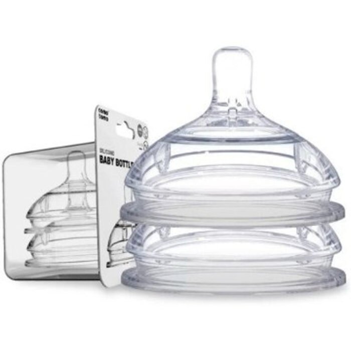 Сменные соски для бутылочки (2 шт.) Comotomo Скорость потока: - - Зображення 2