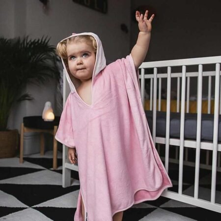 Полотенце-пончо Tommee Tippee Splashtime Penny the Penguin 2-4 года Розовое (TT0308) - Зображення 2