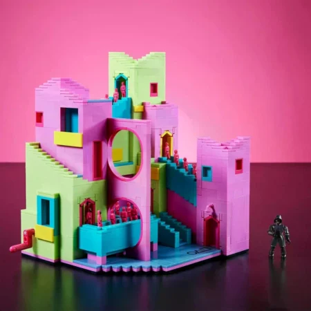 Конструктор  Гра в кальмара  MEGA Squid Game Mattel