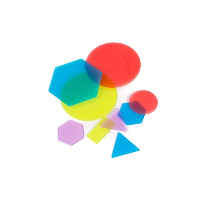 Набір геометричних фігур Miniland для світлових поверхонь - Зображення 2