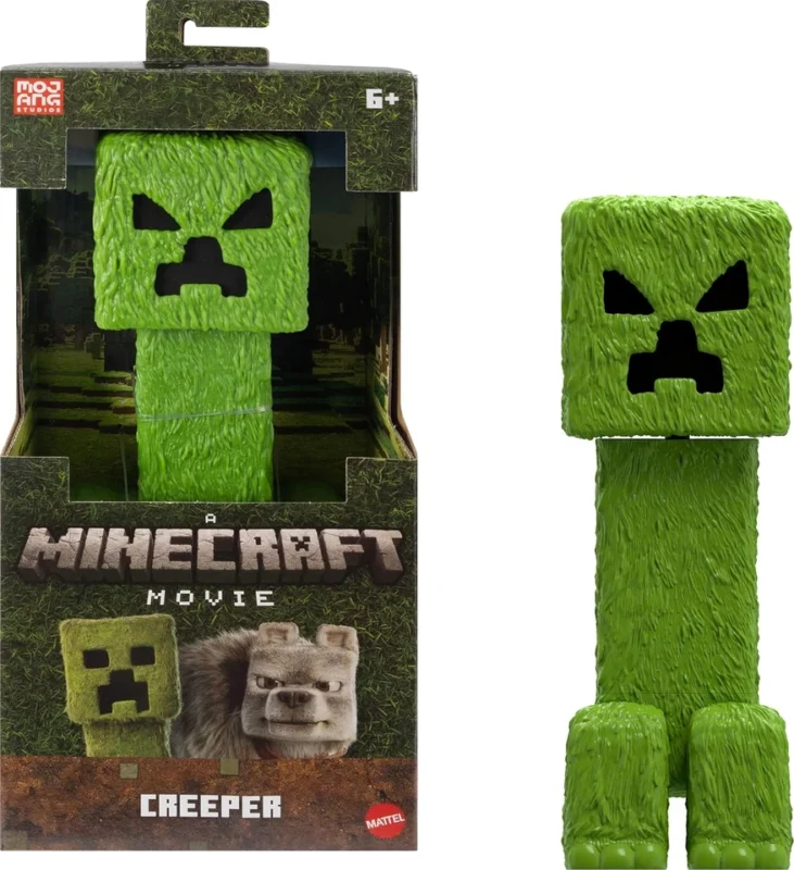 Фігурка Creeper з фільму Minecraft, 12 см, Mojang, Mattel