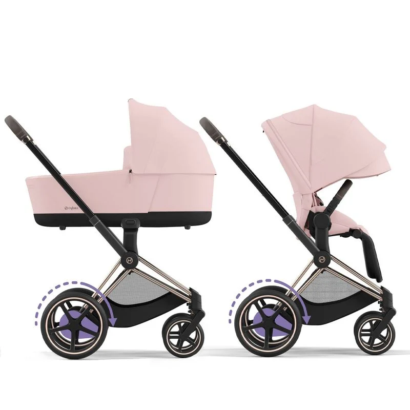 Коляска 2 в 1 Cybex Priam Peach Pink - Зображення 4