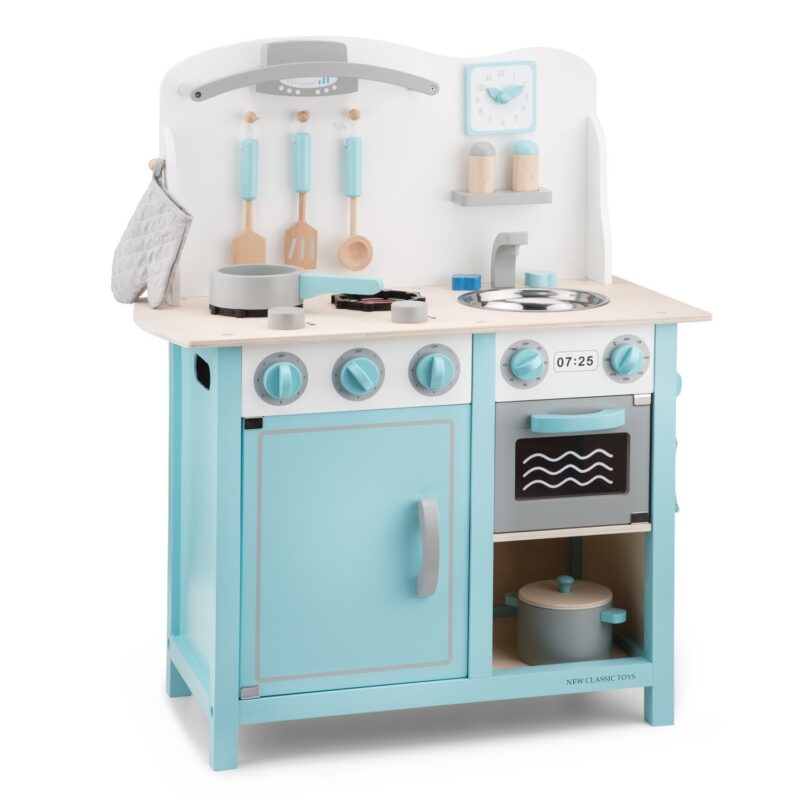 New Classic Toys Кухня, серія Bon Appetit, блакитна DeLuxe