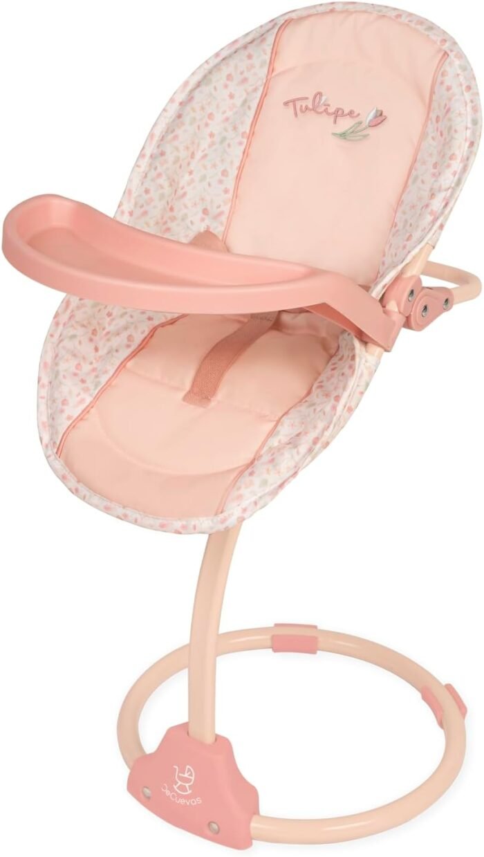 Стілець для годування 51574 для ляльки, 3в1(люлька-переноска, гойдалка) метал, кор., 30-41-10 см. - Зображення 2