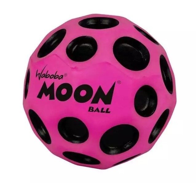1 Waboba: М'яч Moon рожево-чорний - Зображення 1