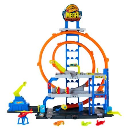 Набір  Гараж з мега петлею  Hot Wheels