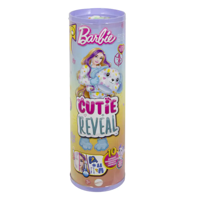 Лялька Barbie  Cutie Reveal  серії  Кольорові пухнастики  – далматинець