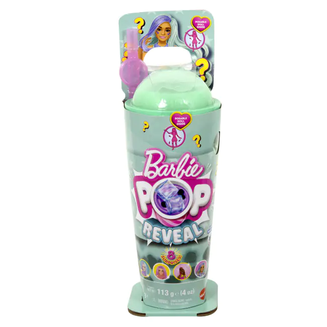Лялька Barbie  Pop Reveal  серії  Круті Бабл-ті  – зелений чай