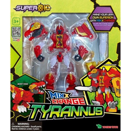 Іграшка-трансформер  SUPER10 MIX Тіранус
