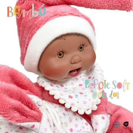 Nines d'Onil: Пупс, серія SOFT DOUDOU, у кораловому одязі в  коробці, 26см - Зображення 2