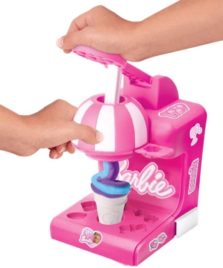 Тісто для ліплення Cra-Z-Art Barbie Магазин морозива з формами, набір 8од - Зображення 4