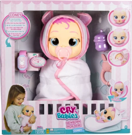 CRY BABIES Інтерактивна Лялька Плакса Новонароджена Коні