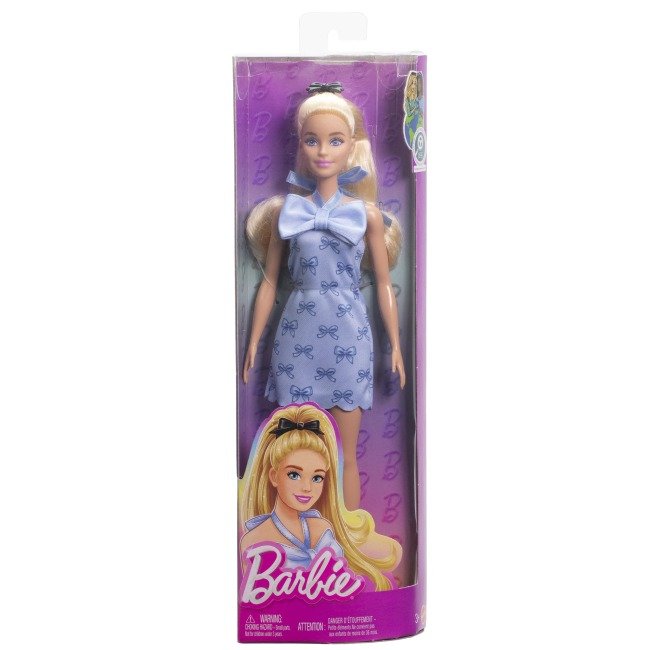 11 Лялька Barbie Модниця – блакитні бантики - Зображення 1