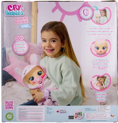 CRY BABIES Інтерактивна Лялька Плакса Новонароджена Коні - Зображення 2