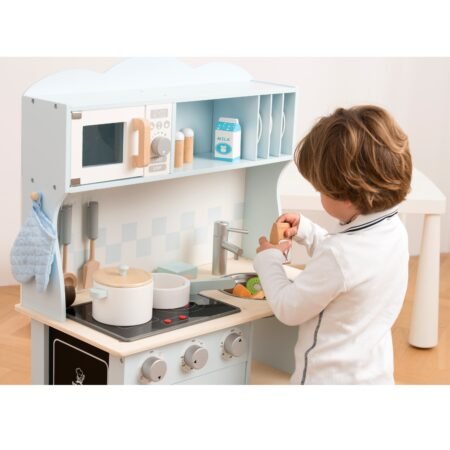 Міні-кухня - Сучасна - Електрична кухня - Синя - Зображення 4