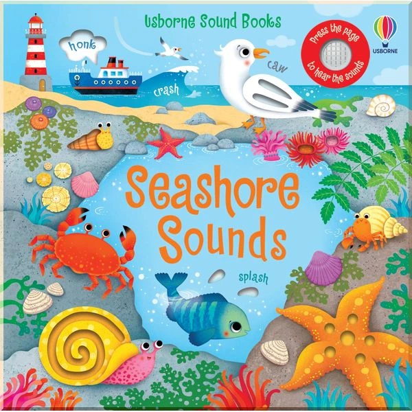 12 Книга видавництва Usborbe Seashore Sounds - Зображення 1