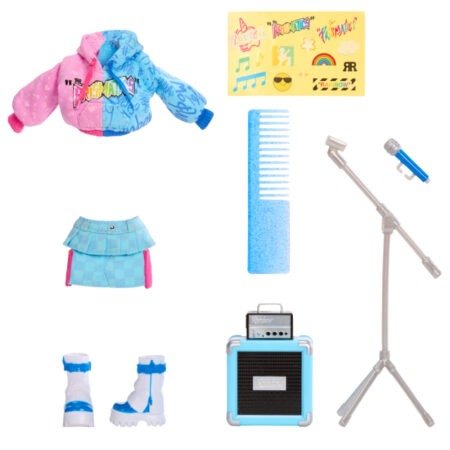 Лялька RAINBOW HIGH серії  Junior High Rockband  - СКАЙЛЕР (з аксес.) - Зображення 4