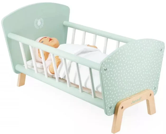 Ліжко Janod для ляльки м'ятне - Зображення 2