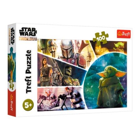Пазли - (100 елм.) -  Маленький Йода  / Лукасфілмс Зоряні війни  Мандрагорець  /Trefl